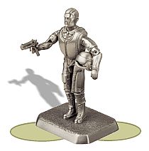 Pewter Air Force Fighter Pilot