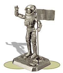 Pewter G.I. Joe Astronaut