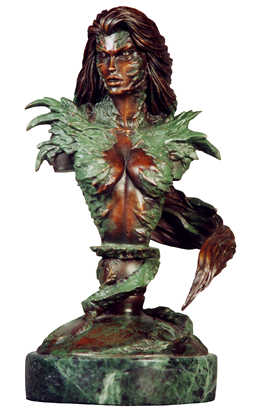 Witchblade Bronze Bust