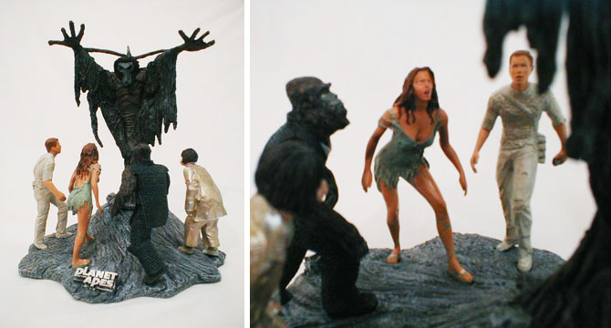Planet of the Apes Diorama