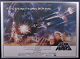 Framed Poster: SW Half Sheet