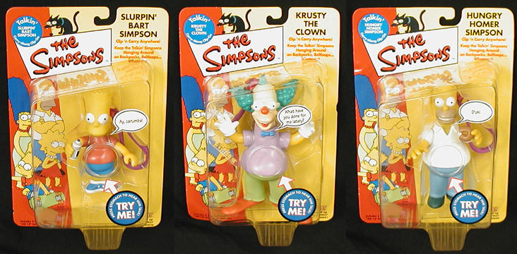 Simpsons Clip-On 3-Pack