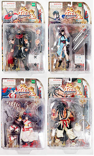 Samurai Shodown Figure 4-Pack