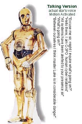 C-3PO Talking Standup