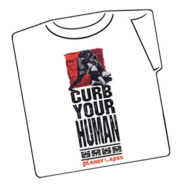 T-Shirt, Curb Your Human