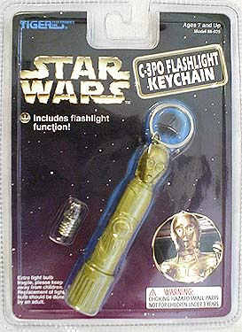 C-3PO Flashlight Keychain