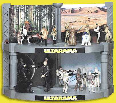 Ultarama Action Figure Display