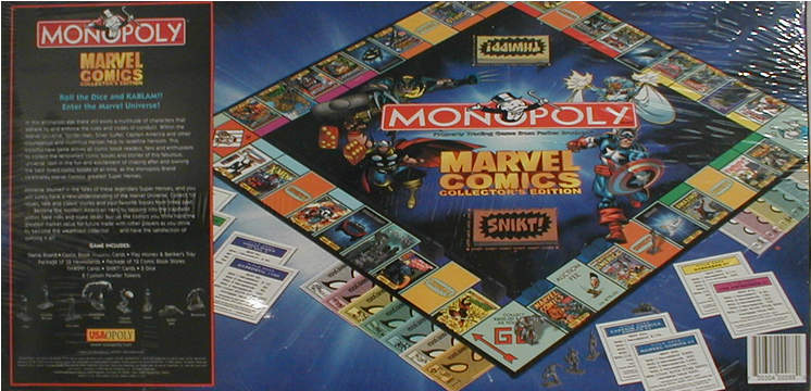 Marvel Comics Monopoly
