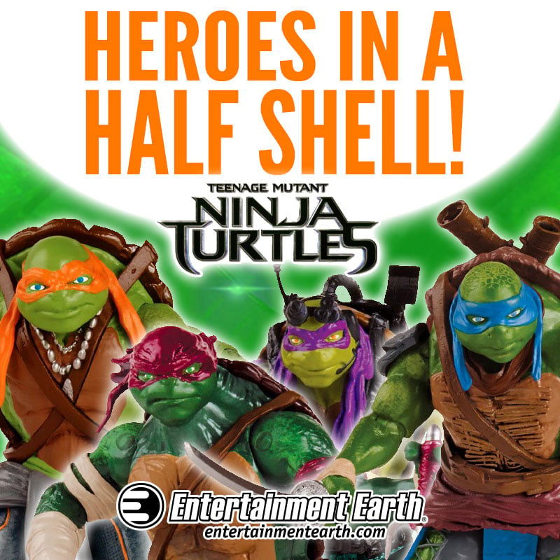 Teenage Mutant Ninja Turtles 2014 Movie 11 SET OF 4 TMNT large Action  Figures