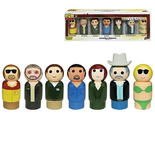 The Big Lebowski Pin Mate Set of 7 - Convention Exclusive