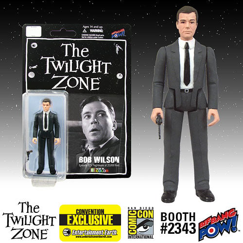 Twilight Zone Bob Wilson 3 3/4-Inch Figure Color -Con. Excl.