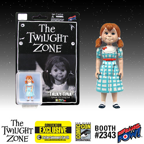 Twilight Zone Talky Tina 3 3/4-Inch Figure Color -Con. Excl.