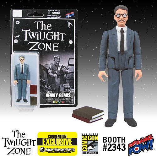 Twilight Zone Henry Bemis 3 3/4-inch Figure Color-Con. Excl.
