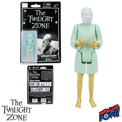 Twilight Zone Bandaged Patient 3 3/4-Inch Figure In Green