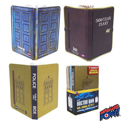 SDCC: Triple Your Doctor Who Journaling!