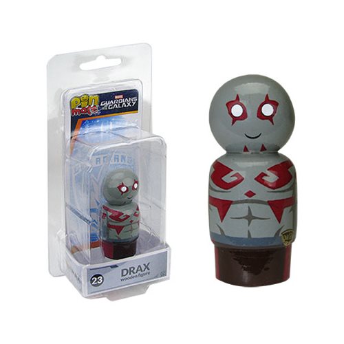 Guardians of the Galaxy Drax Pin Mate Wooden Figure