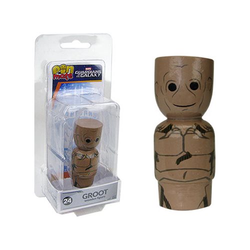 Guardians of the Galaxy Groot Pin Mate Wooden Figure