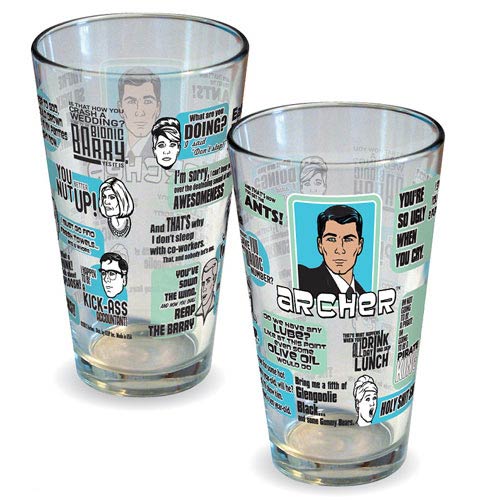 Archer - Now a Quotable Pint Glass