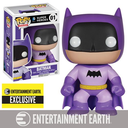Batman 75th Purple Rainbow Batman Pop! Vinyl - EE Exclusive