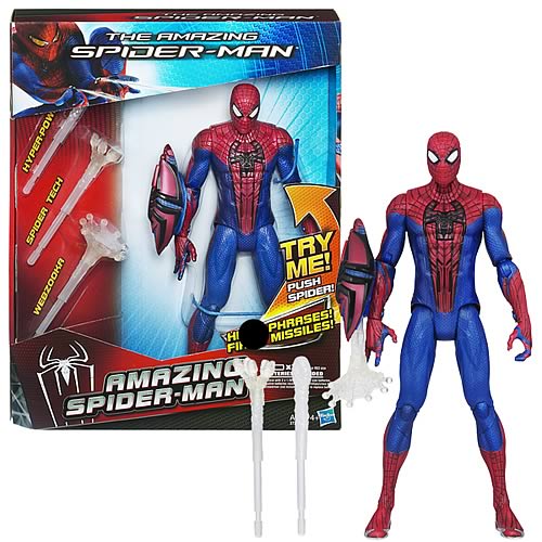 The Amazing Spider-Man Electronic Action Figure Is Big