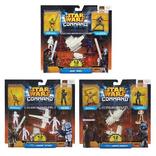 Star Wars Command Battles Figures Versus Packs Wave 1