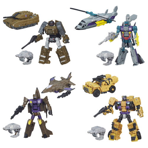 Transformers Generations Combiner Wars Deluxe Wave 5 Set