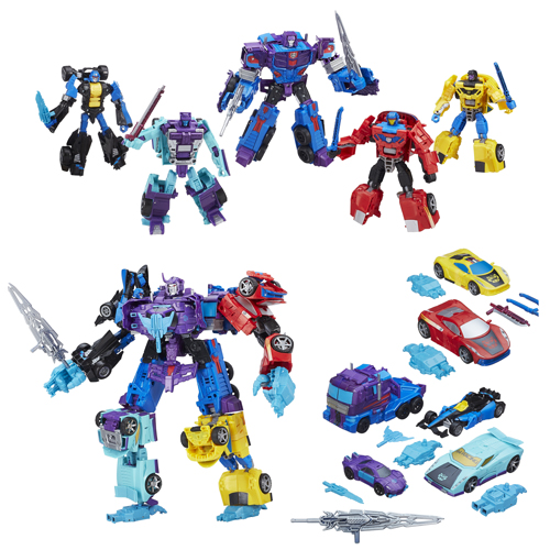 Transformers Combiner Wars G2 Menasor Stunticons Boxed Set