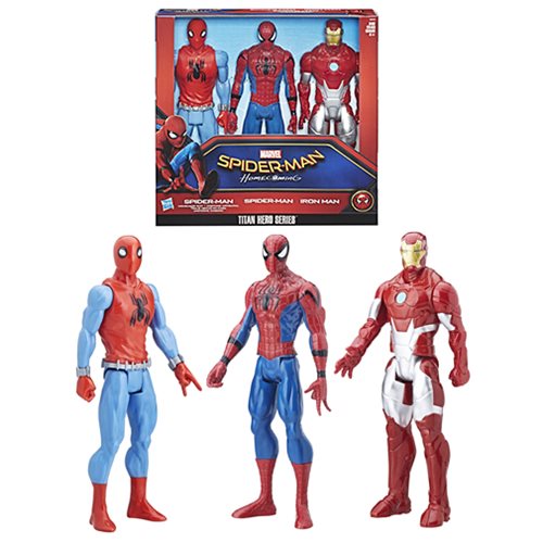 Spider-Man Titan Hero Series Action Figure 3-Pack