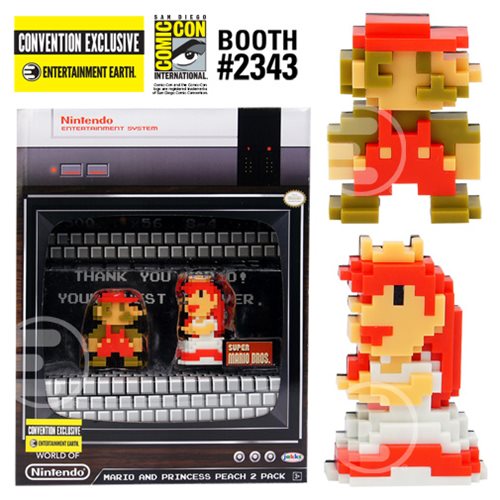 Super Mario and Princess Peach 2-Pack - Convention Exclusive