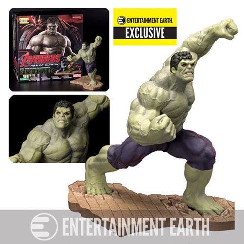 Avengers: Age of Ultron Rampaging Hulk ArtFX Statue - Entertainment Earth Exclusive