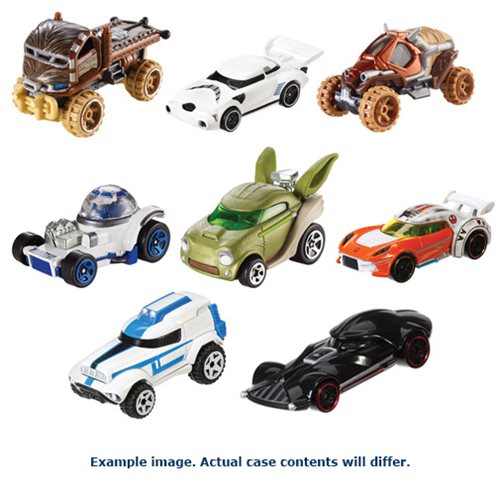 Star Wars Hot Wheels 1:64 Character Car Case Wave 8