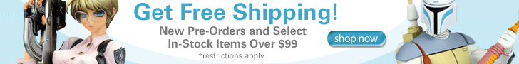Free Shipping on action figures, statues, prop replicas and collectibles valued at $99 or more at Entertainment Earth!