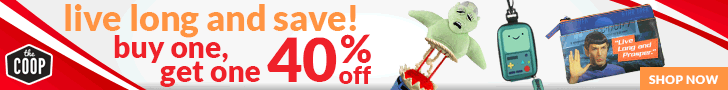 Live Long and Save! Buy One, Get One 40% Off! 