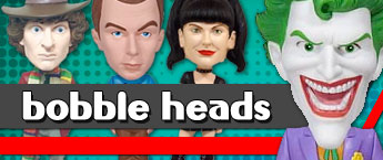 TV, Movie, and Cartoon Bobble Heads!