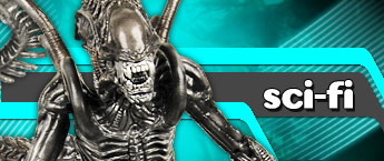 Sci-Fi Action Figures, Prop Replicas, Toys, and Statues!