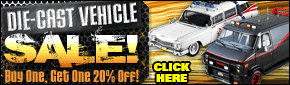 Die-Cast Vehicle Sale!