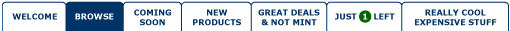 main tabs