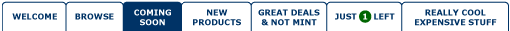 main tabs