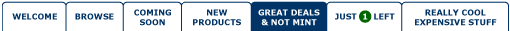 main tabs