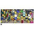 Simpsons Movie Crowd Aghast Unframed Paper Giclee
