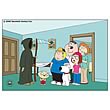 Family Guy Death Is A Bitch Hand-Painted LE Art