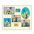 Simpsons Family Album Framed Giclee
