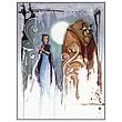 Disney Underground Beauty & the Beast Curse Canvas Giclee