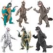 Godzilla 6 1/2-Inch Action Figure Wave 2 Set
