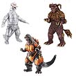 Godzilla Wave 4 Collectible 6-Inch Action Figure Set