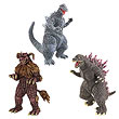 Godzilla Wave 5 Collectible 6-Inch Action Figure Set