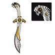 MMPR White Ranger Legacy Saba Die-Cast Sword Replica
