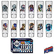Doctor Who 50th 2 oz Glass Set of 12 Convention Exclusive