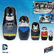 DC Comics Batman Family Nesting Dolls Set of 5