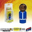 Mike Tyson Mysteries Mike Tyson Pin Mate Wooden - Con. Excl.